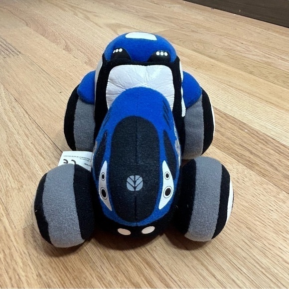 New Holland Plush Tractor Blue Stuffed Kids Toy - Picture 5 of 8